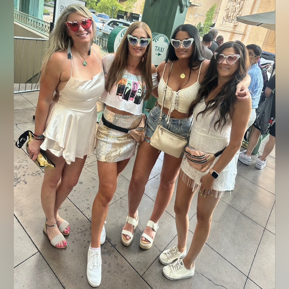 Backstreet Boys Bling Heart Sunglasses Crystal Sphere Tour Custom Rock Your Body - Picture 13 of 13
